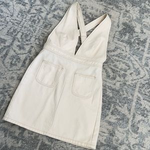 BDG URBAN OUTFITTERS DRESS DENIM OFF WHITE JUMPER
